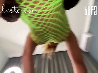 He Was Pushing In At Her Trying To Almost Bury Himself In Milf's Pussy