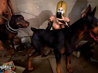 Dog Fuck A Beautiful Girl