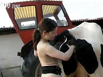 She Fuck Her Dog Back In The Trunk